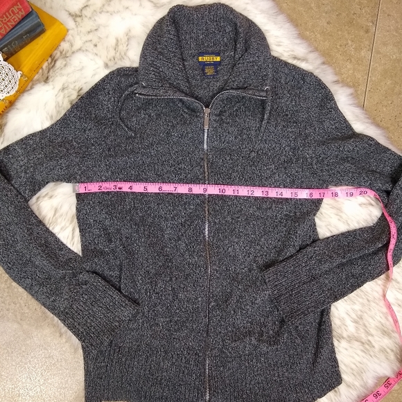 Ralph Lauren Rugby Full Zip Mock Neck Sweater B5 - Picture 4 of 7